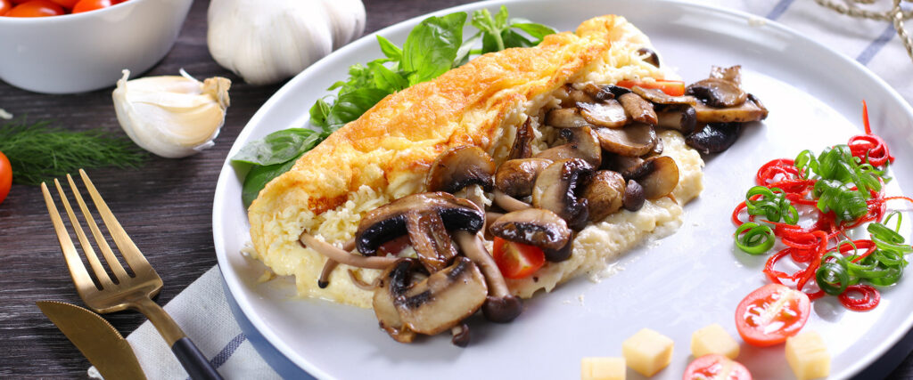 Cheese Soufle Omelet
