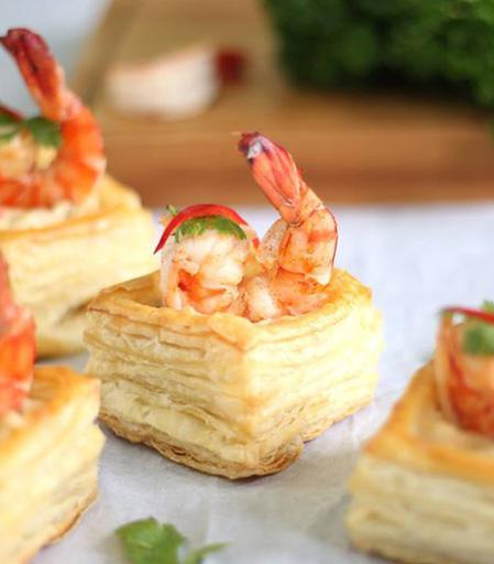 Will Cheddar Cheese Taste Delicious on Vol Au Vent?